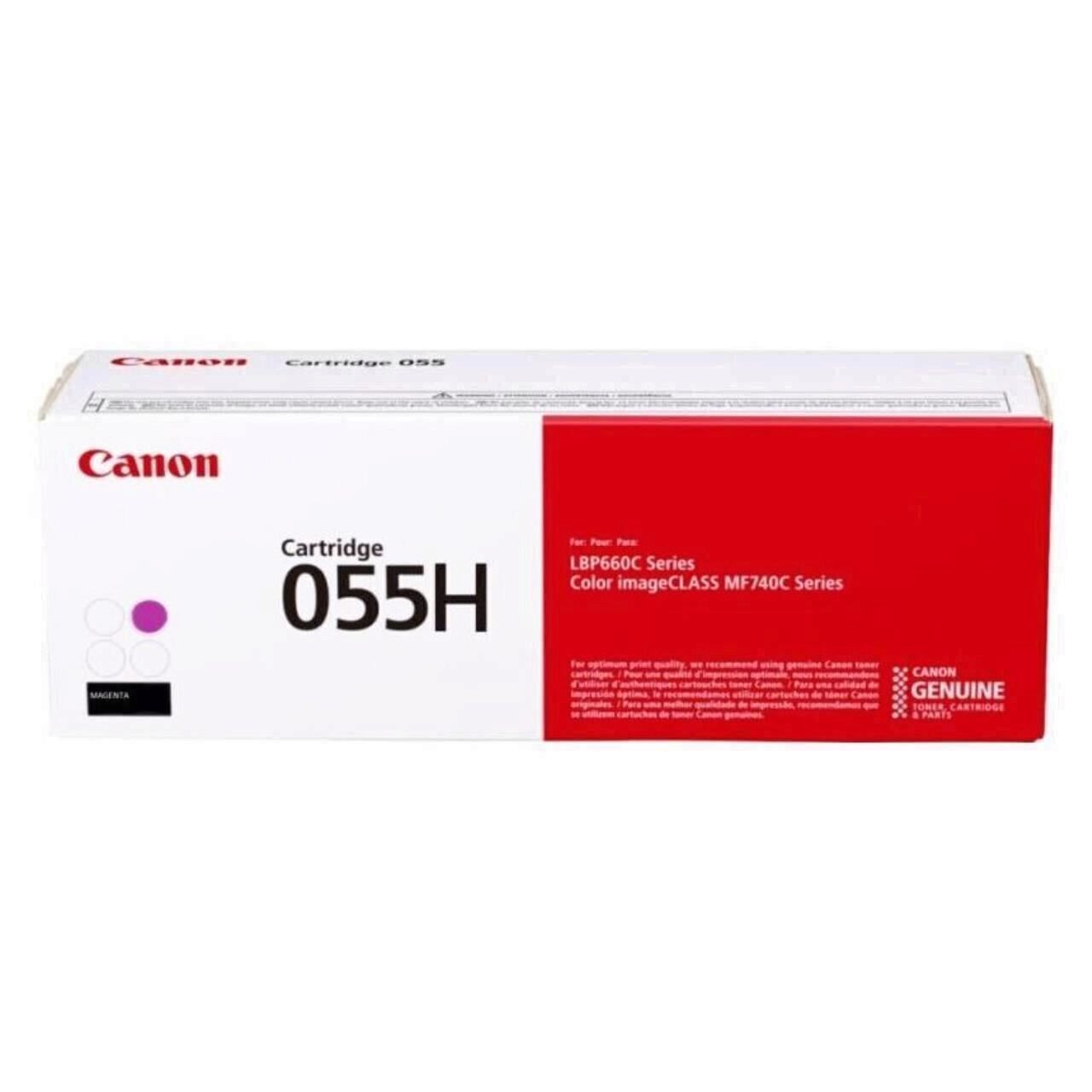 Toner Canon CRG055HM Magenta capacitate 5.9k pagini, pentru LBP66x, MF74x.