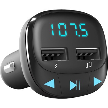 Modulator FM Energy Sistem 44824 Negru microSD, USB Charger, MP3 Modulator FM Energy Sistem 44824 Negru microSD, USB Charger, MP3