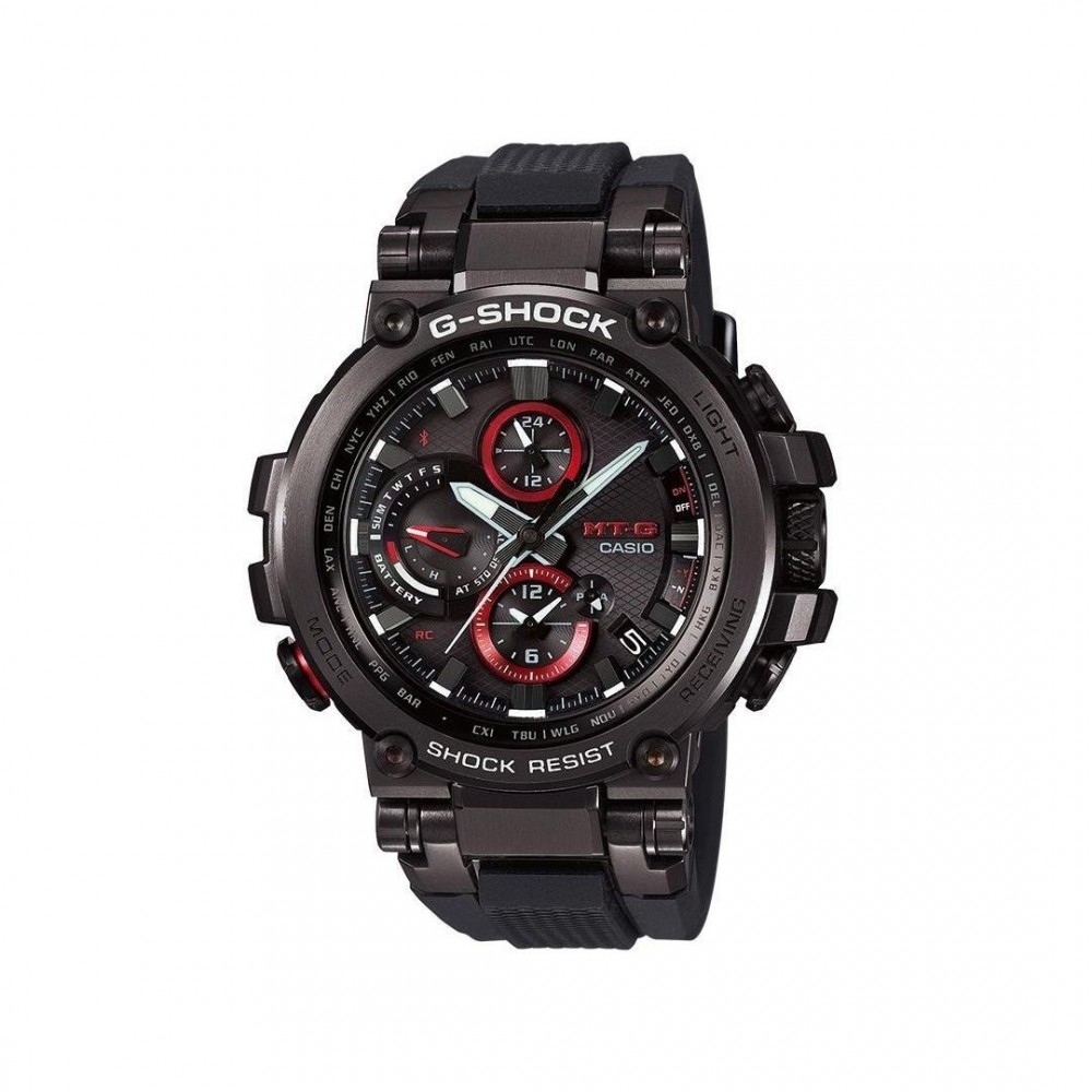 Ceas barbatesc Casio G-Shock Bluetooth MultiBand 6 Triple G Resist Tough Solar MTG-B1000B-1AER