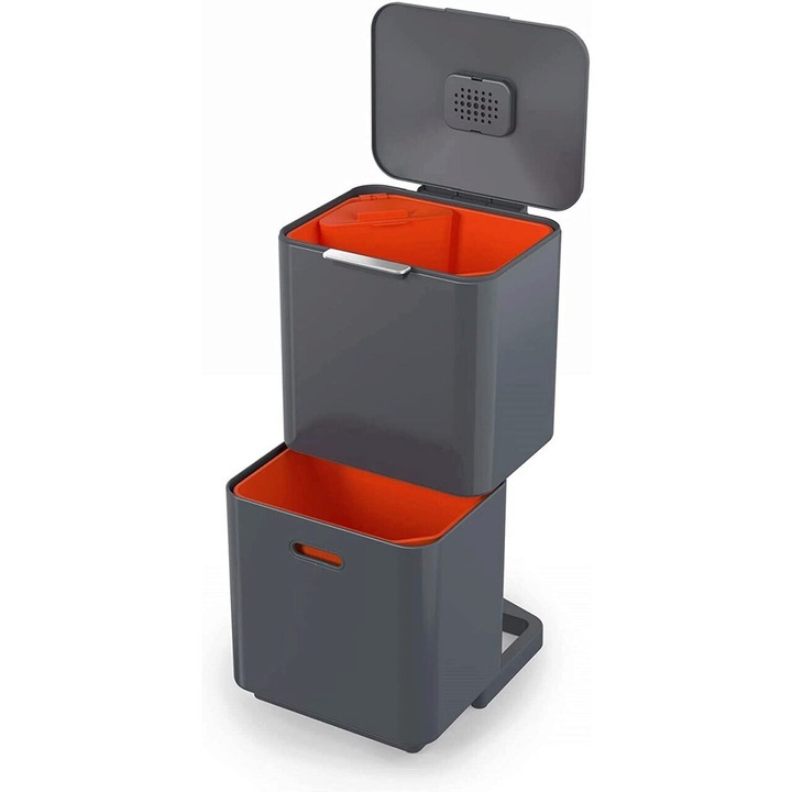 Cos Gunoi Colectare Selectiva 60L Grafit,Joseph