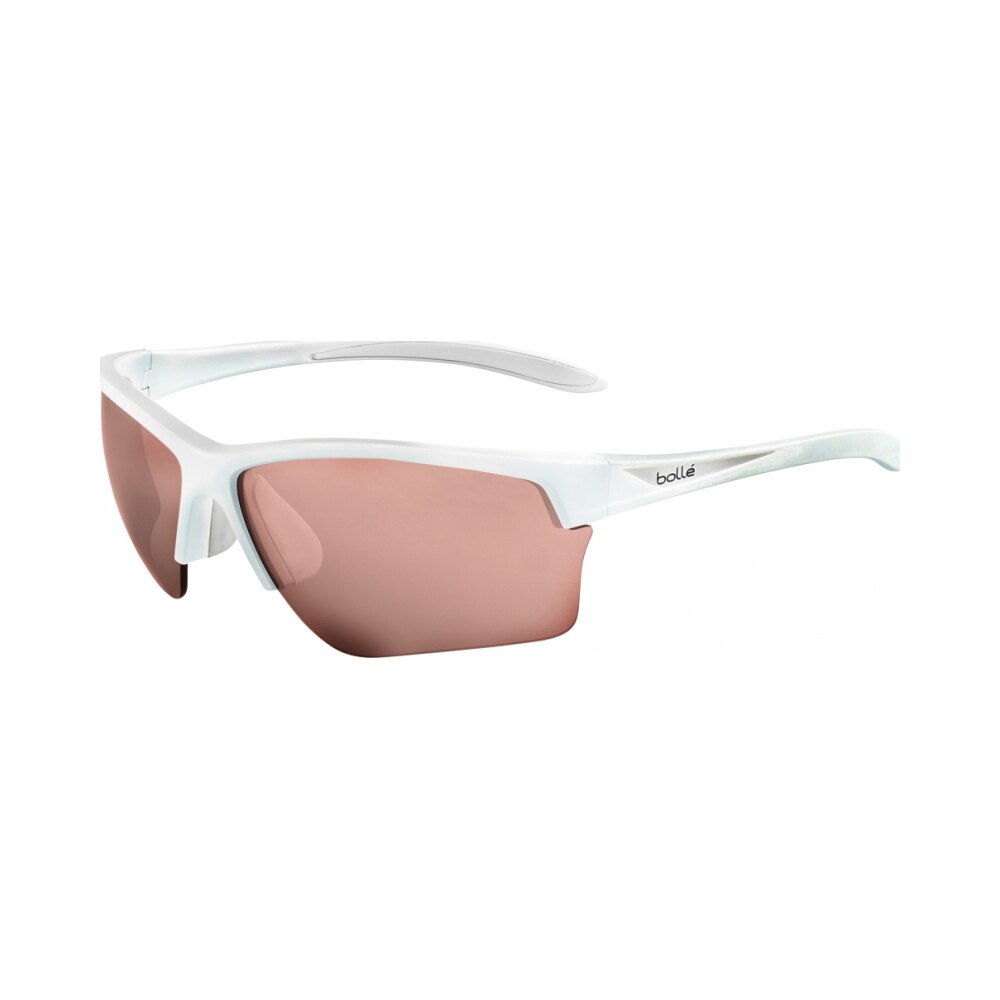 Ochelari de soare sport Bolle Flash, Alb Mat/ Modulator V3 Golf Oleo AF