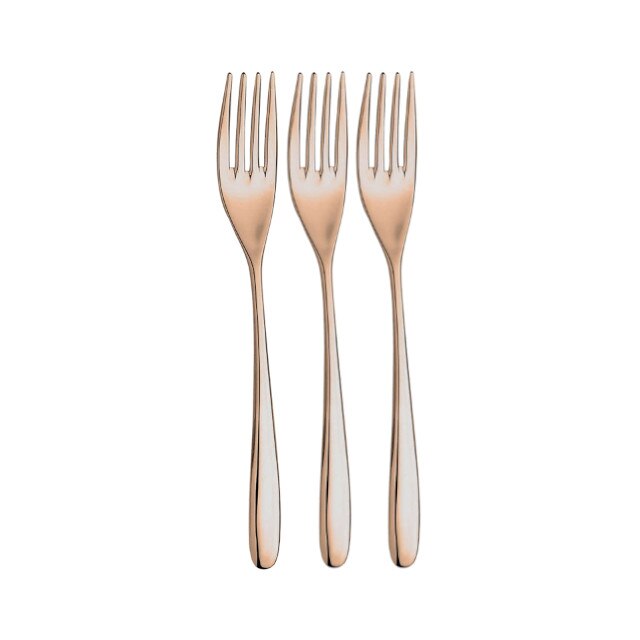Set 3 furculite INOXRIV NOVECENTO PINK GOLD