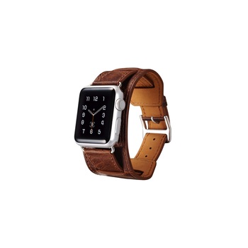 Curea Apple Watch SE, 6, 5, 4 - 44mm, 1, 2, 3 - 42mm, iCarer Classic, 3 in 1 piele naturala aspect vintage, culoare Maro coffee Curea Apple Watch SE, 6, 5, 4 - 44mm, 1, 2, 3 - 42mm, iCarer Classic, 3 in 1 piele naturala aspect vintage, culoare Maro coffee