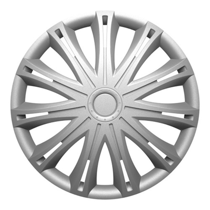 Capac roata, Versaco, Spark, 13", 1 bucata, Argintiu