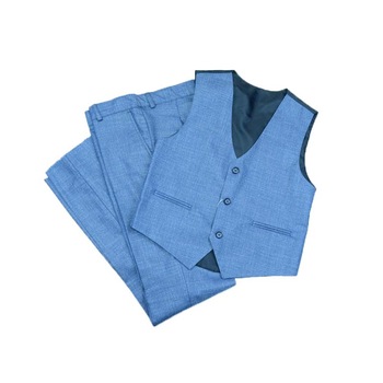 Costum 2 piese gala pentru baieti NN CBNN-01, Albastru Costum 2 piese gala pentru baieti NN CBNN-01, Albastru