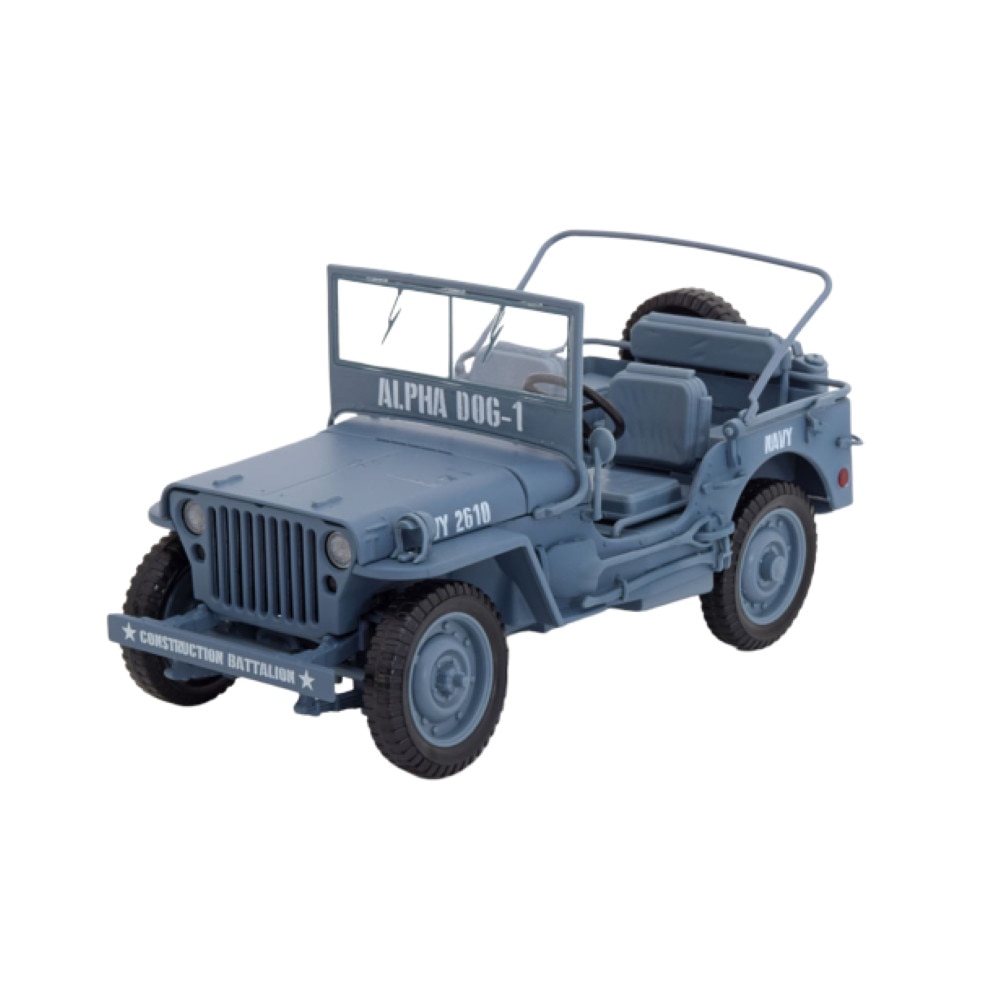 Macheta auto Jeep Willys 1/4 MB USA Army Navy 1941 1:18 Autoworld