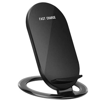 Incarcator wireless pentru telefon , 2 bobine fast charge .cu suport pentru birou Incarcator wireless pentru telefon , 2 bobine fast charge .cu suport pentru birou