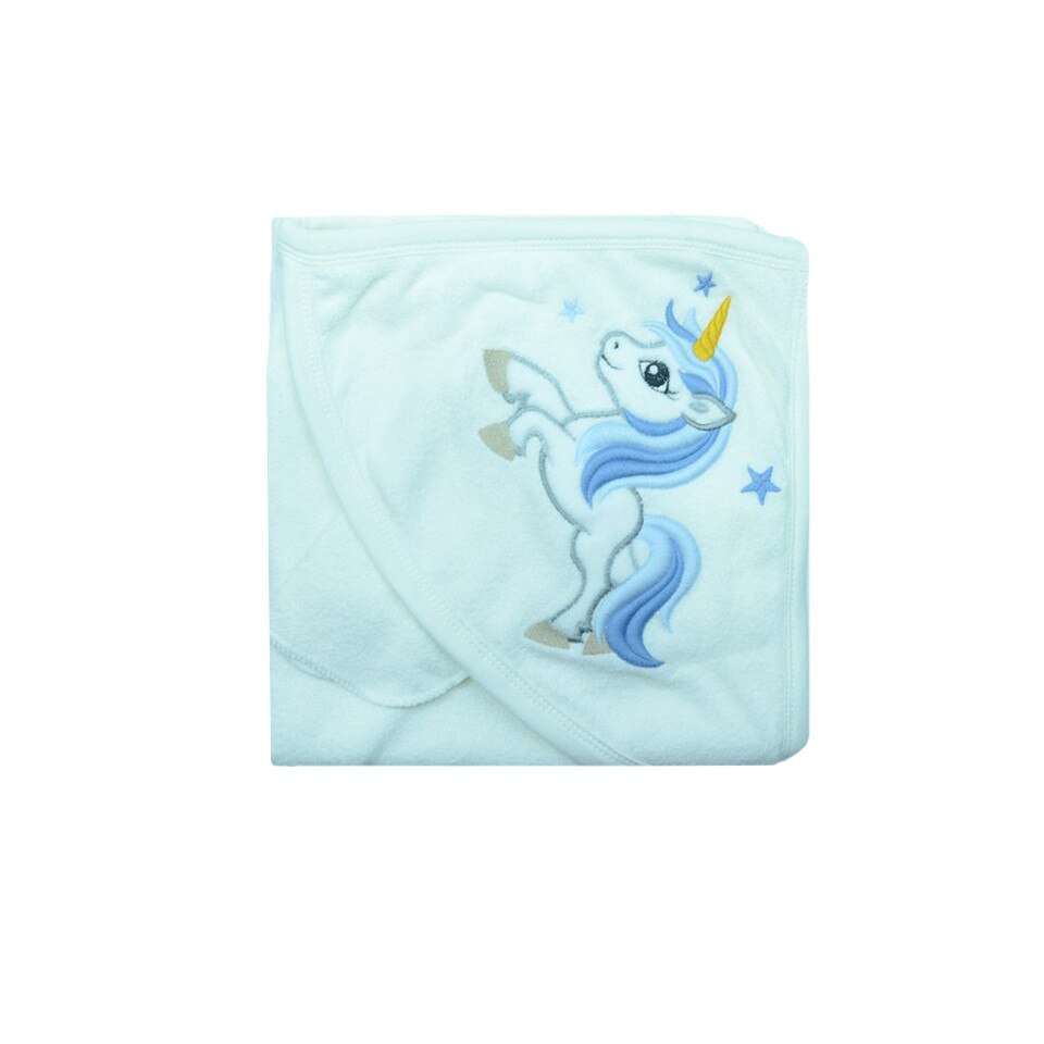 Prosop cu gluga 85 x 85 cm Baby Line PBB02, Multicolor