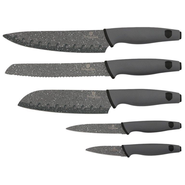 Set 5 cutite Berlinger Haus, BH-2306, Stone Gray