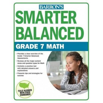 Smarter Balanced Grade 7 Math, Wendy Lu (Author) Smarter Balanced Grade 7 Math, Wendy Lu (Author)