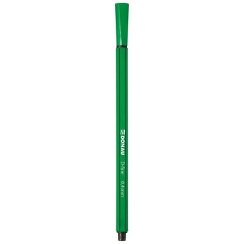 Fineliner DONAU D-Fine, scriere de 0.4 mm, corp hexagonal, verde Fineliner DONAU D-Fine, scriere de 0.4 mm, corp hexagonal, verde