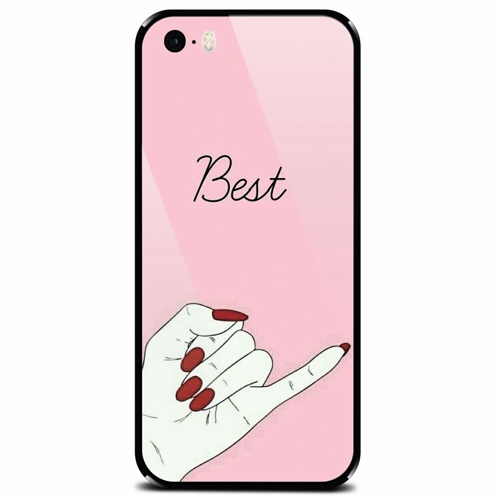 Husa din sticla securizata pentru Apple iPhone 5, Best