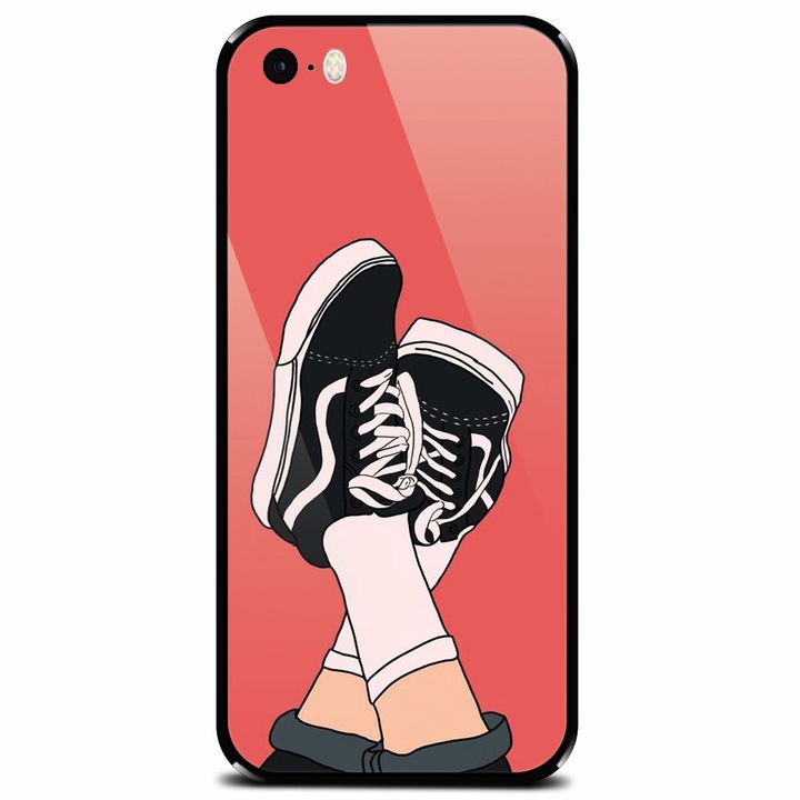 Edzett üvegtok Apple iPhone 5, Relax 101 telefonhoz