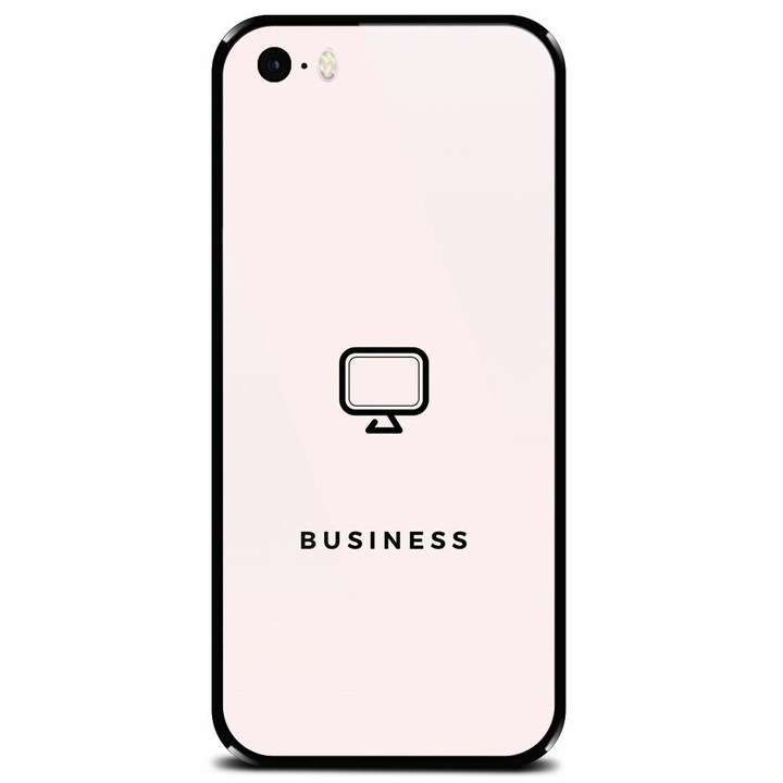 Edzett üvegtok Apple iPhone 5, Business telefonhoz