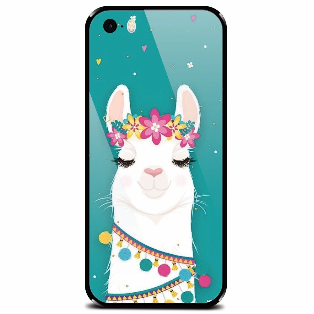 Husa din sticla securizata pentru Apple iPhone 5, Lama