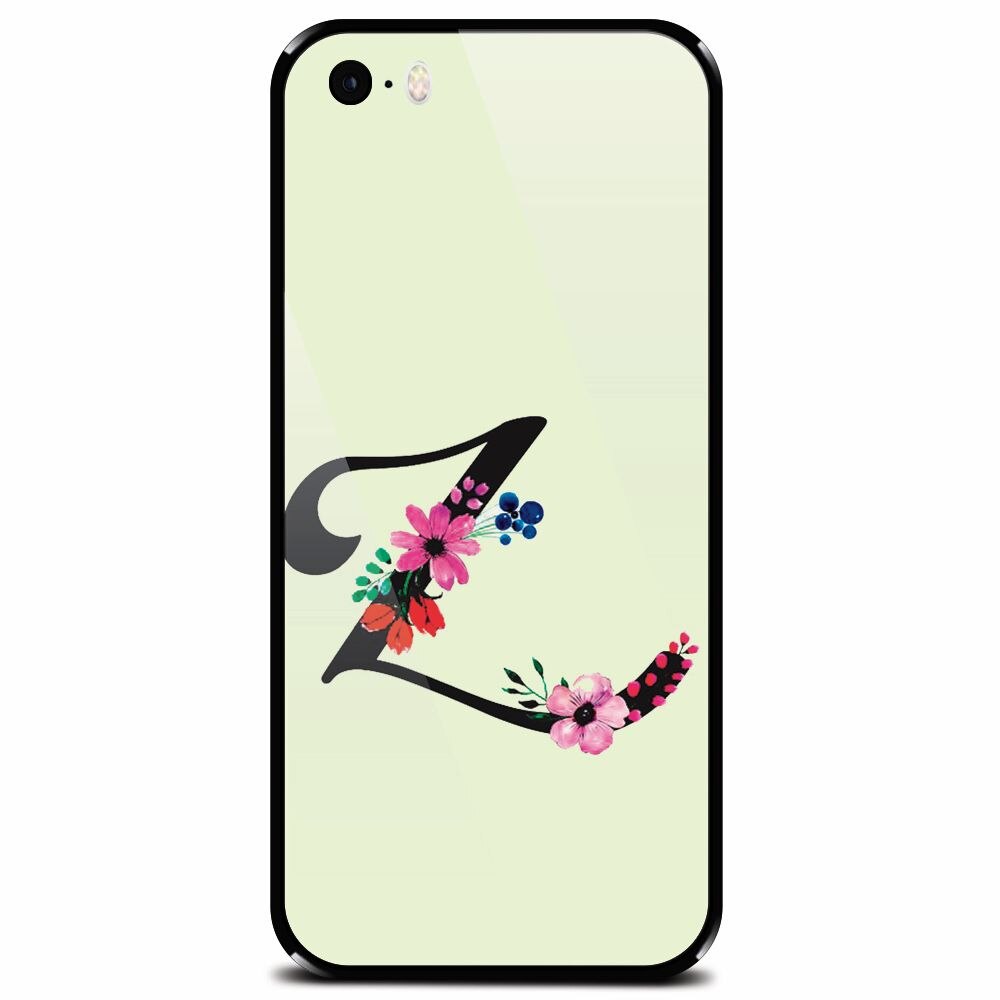 Husa din sticla securizata pentru Apple iPhone 5, Litera Z