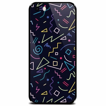 Husa din sticla securizata pentru Apple iPhone 5, Signs Husa din sticla securizata pentru Apple iPhone 5, Signs