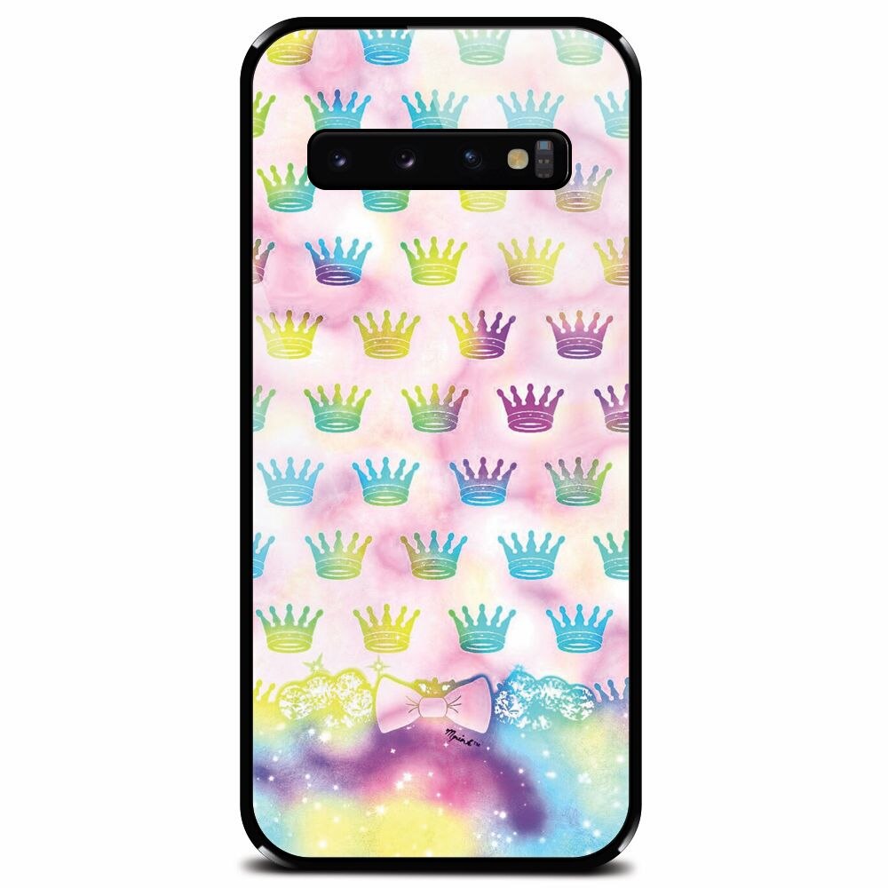 Husa din sticla securizata pentru Samsung Galaxy S10 Plus, Girly Plus
