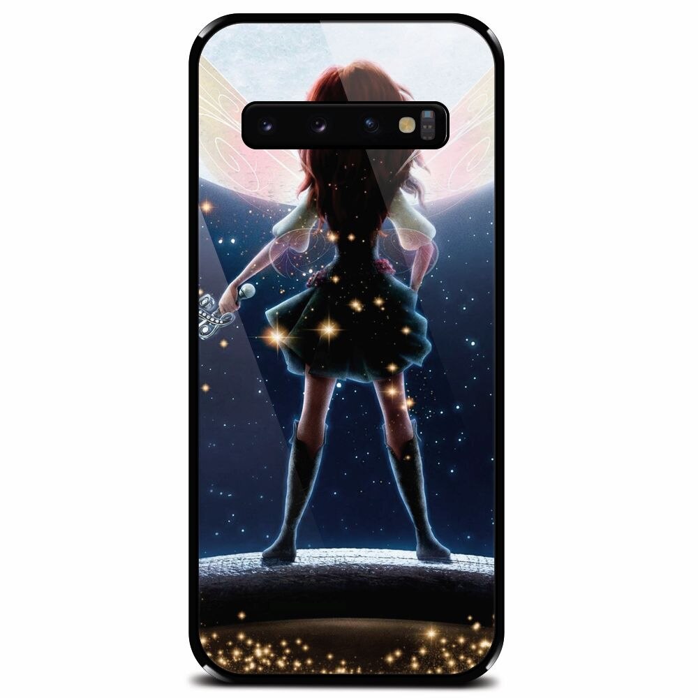 Husa din sticla securizata pentru Samsung Galaxy S10, Fairy