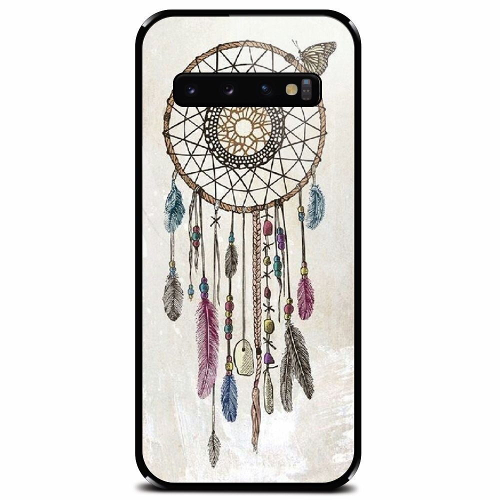 Husa din sticla securizata pentru Samsung Galaxy S10 Plus, Dream Catcher 2