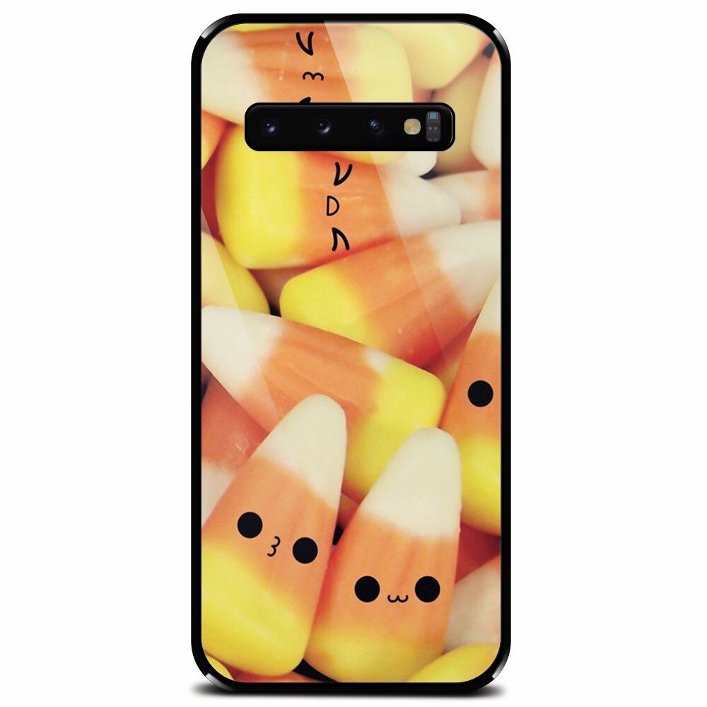 Husa din sticla securizata pentru Samsung Galaxy S10 Plus, Cute Girly 008