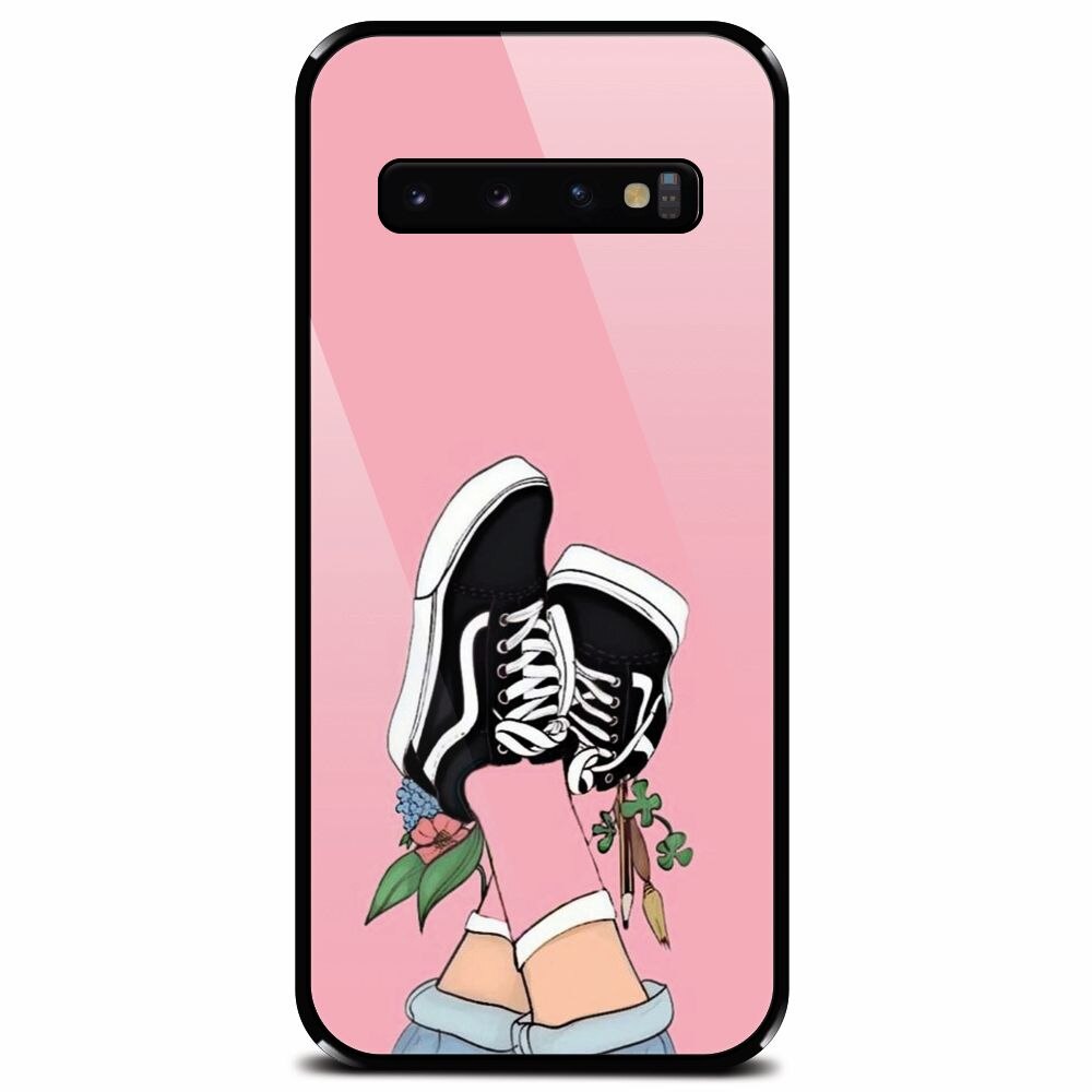 Husa din sticla securizata pentru Samsung Galaxy S10 Plus, Relax