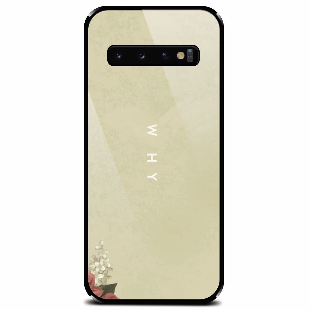 Husa din sticla securizata pentru Samsung Galaxy S10 Plus, Why