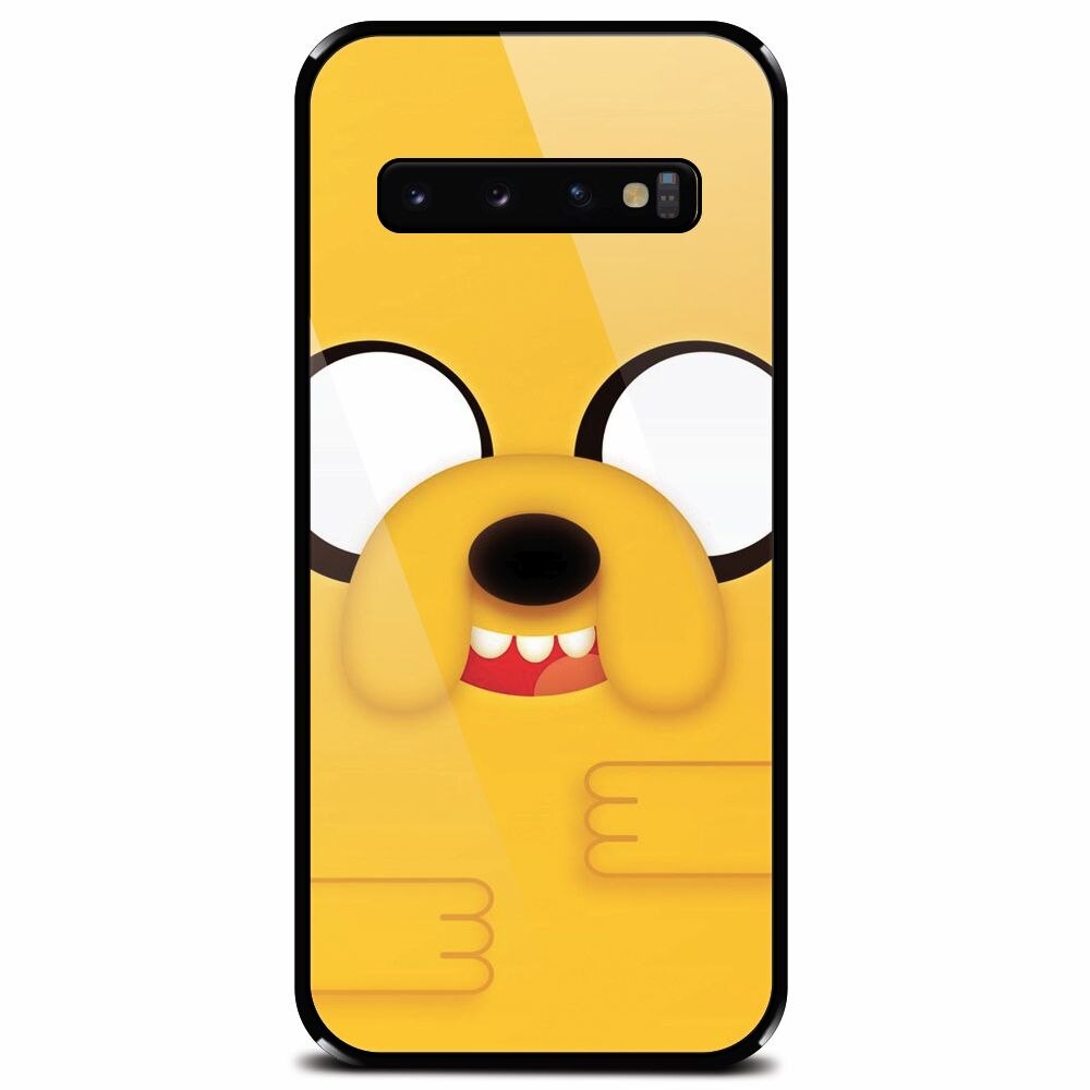 Husa din sticla securizata pentru Samsung Galaxy S10, Gumball