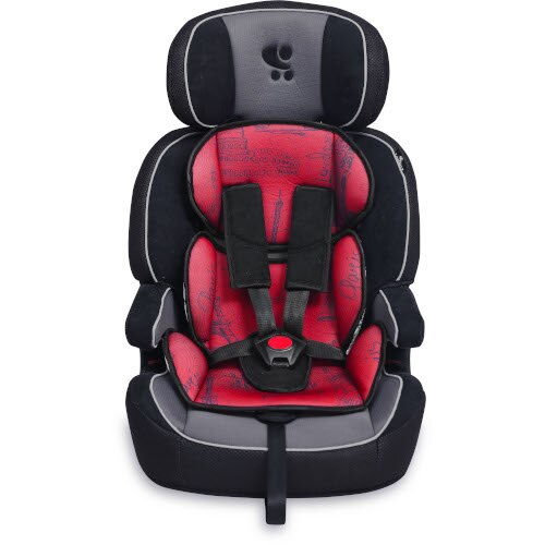 Scaun auto Lorelli Navigator 9-36 Kg, Colectia 2019, Black & Red Cities