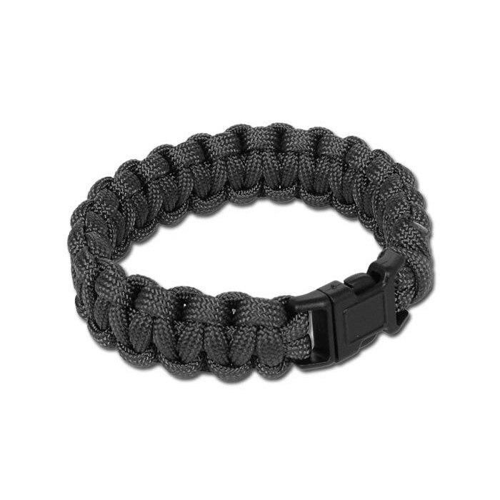 Bratara Mil-Tec Survival, neagra, marimea L