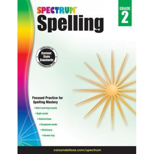 Spectrum Spelling, Grade 2, Spectrum (Compiled by)