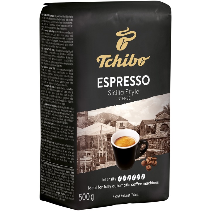 Cafea boabe, Tchibo Espresso Sicilia Style, 500 g