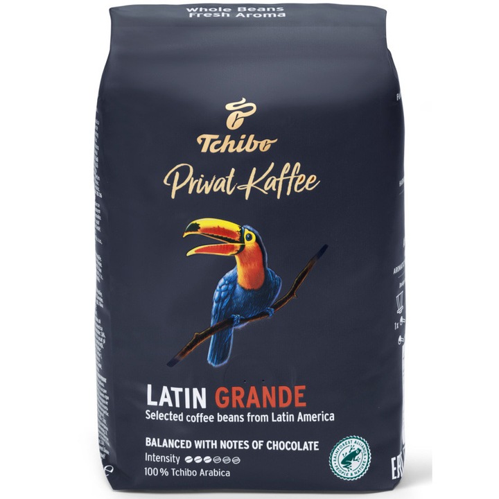 Cafea boabe, Tchibo Privat Kaffee Latin Grande, 500 g
