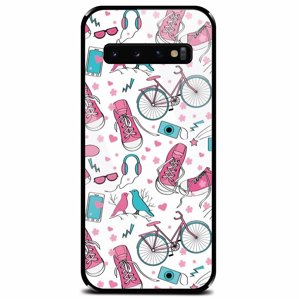 Husa din sticla securizata pentru Samsung Galaxy S10 Plus, Travel