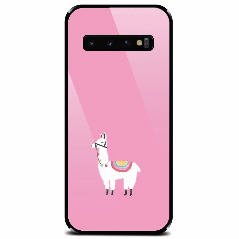 Husa din sticla securizata pentru Samsung Galaxy S10 Plus, Lamma