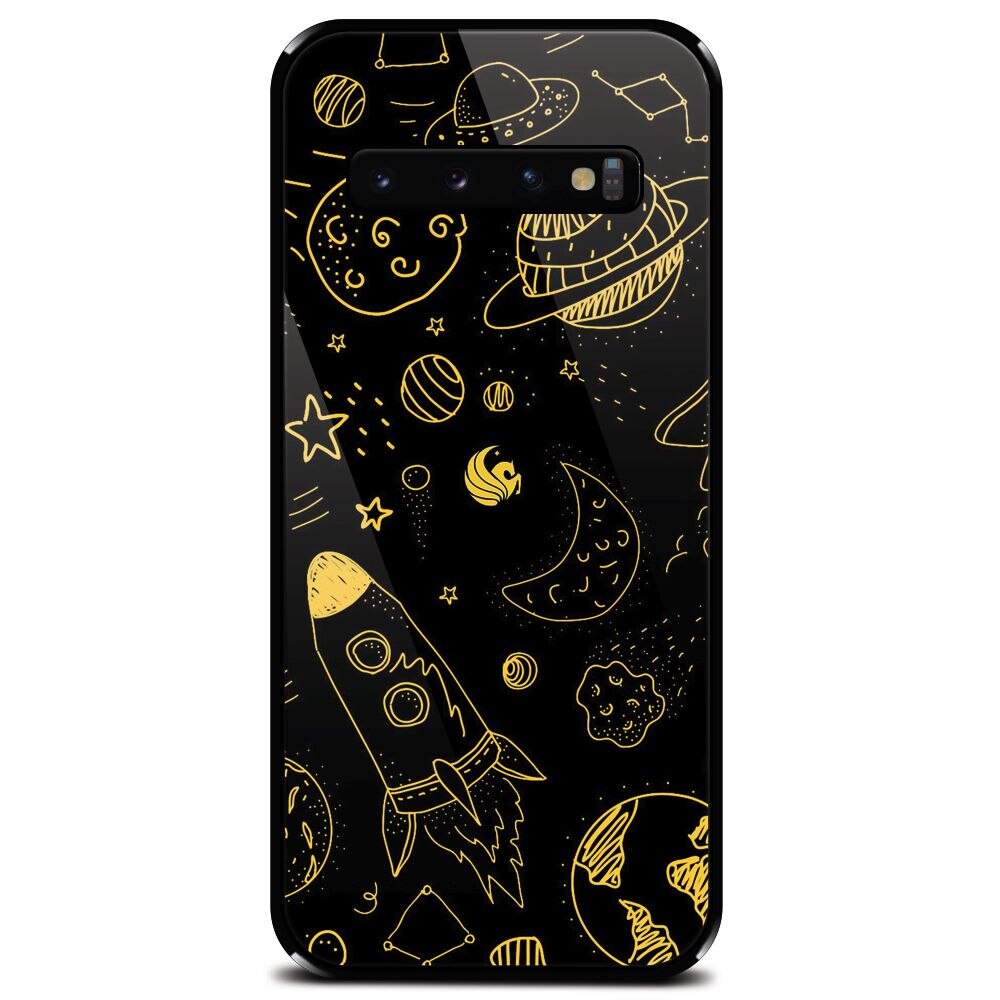 Husa din sticla securizata pentru Samsung Galaxy S10 Plus, Artboard