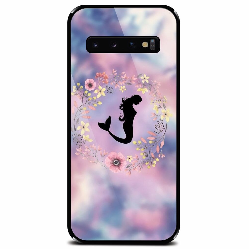 Husa din sticla securizata pentru Samsung Galaxy S10 Plus, Siren