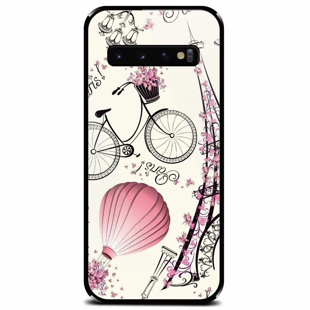 Husa din sticla securizata pentru Samsung Galaxy S10 Plus, Paris