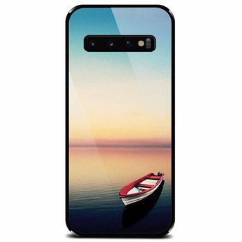 Husa din sticla securizata pentru Samsung Galaxy S10, Abstract 105 Husa din sticla securizata pentru Samsung Galaxy S10, Abstract 105