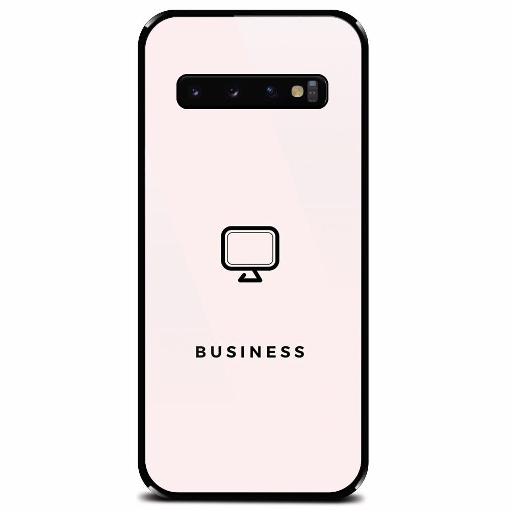 Husa din sticla securizata pentru Samsung Galaxy S10 Plus, Business