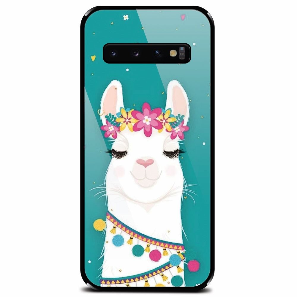 Husa din sticla securizata pentru Samsung Galaxy S10, Lama