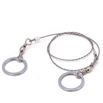 Fierastrau commando X70, triplu fir, pentru supravietuire, camping, excursii, din otel inoxidabil Fierastrau commando X70, triplu fir, pentru supravietuire, camping, excursii, din otel inoxidabil