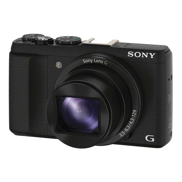 Дигитален фотоапарат Sony Cyber Shot DSC-HX60, Черен
