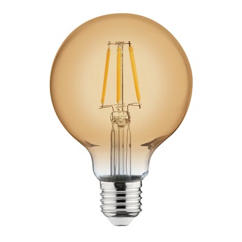 Bec LED vintage Horoz Rustic Globe, E27, 6W (32W), 540 lm, A+, 2200K Bec LED vintage Horoz Rustic Globe, E27, 6W (32W), 540 lm, A+, 2200K