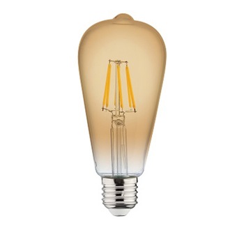 Bec LED vintage Horoz Rustic, E27, 6W (48W), 540 lm, A+, 2200K Bec LED vintage Horoz Rustic, E27, 6W (48W), 540 lm, A+, 2200K