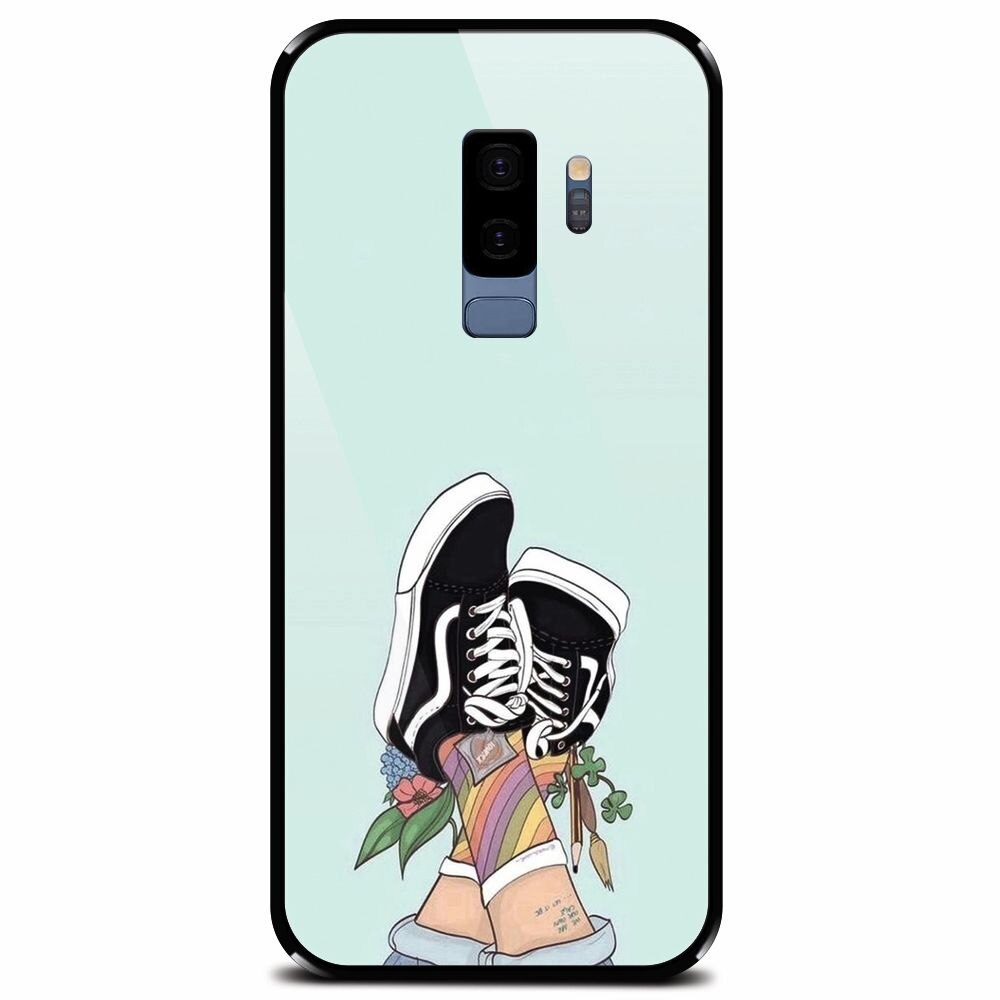 Husa din sticla securizata pentru Samsung Galaxy S9 Plus, Relax 2