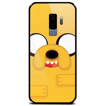 Husa din sticla securizata pentru Samsung Galaxy S9 Plus, Gumball Husa din sticla securizata pentru Samsung Galaxy S9 Plus, Gumball