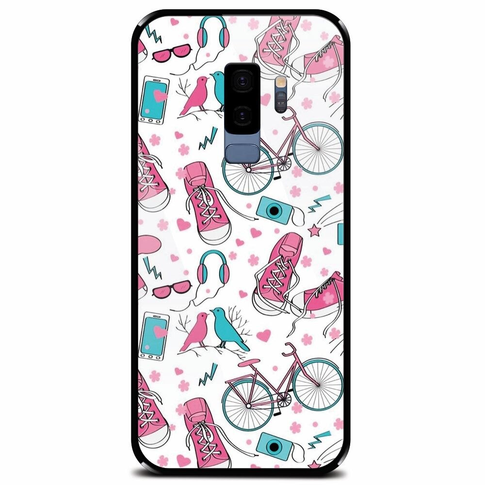 Husa din sticla securizata pentru Samsung Galaxy S9 Plus, Travel