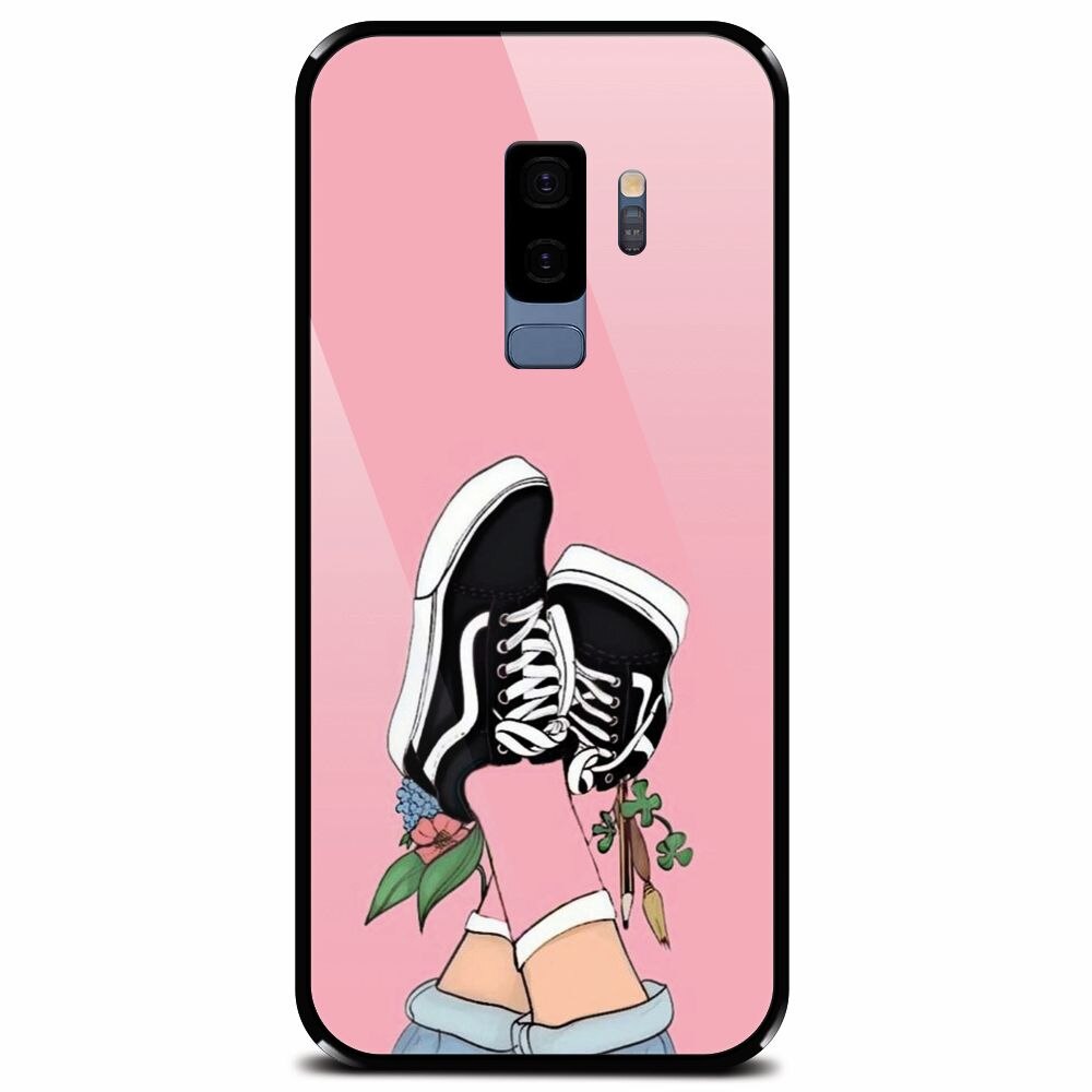 Husa din sticla securizata pentru Samsung Galaxy S9 Plus, Relax