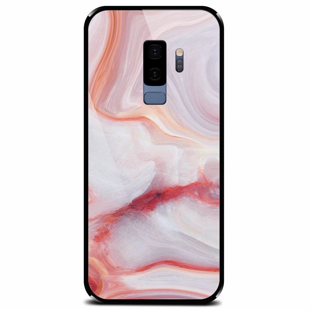 Husa din sticla securizata pentru Samsung Galaxy S9 Plus, Abstract 102